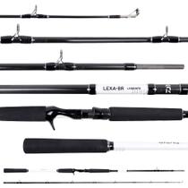 Vara Para Carretilha Daiwa Lexa 8'0" (2,44m) 20-50Lb LX-802HFB-BR - 2 Partes