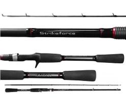 Vara para carretilha daiwa strikeforce (1,68m) 8-17lbs - 2 partes Vara para carretilha daiwa strikeforce (1,68m) 8-17lbs - 2 partes