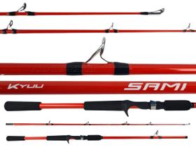 Vara Para Carretilha Kyuu Sami 7'0'' (2,10m) 15-30lbs SAM-C30-702H - 2 Partes Vara Para Carretilha Kyuu Sami 7'0'' (2,10m) 15-30lbs SAM-C30-702H - 2 Partes