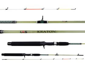 Vara Para Carretilha Lumis Kraton 5'4" (1,65M) 6-12Lbs - KC1652 - 2 Partes Vara Para Carretilha Lumis Kraton 5'4" (1,65M) 6-12Lbs - KC1652 - 2 Partes