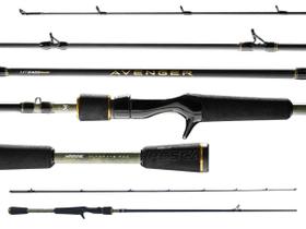 Vara Para Carretilha Marine Avenger 6'0" (1,83m) 12-17Lbs AVG-C602MF - 2 Partes