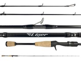 Vara para Carretilha Marine Liger New 5'8'' (1,73m) 10-14Lbs LG-C581MLF - Inteiriça Vara para Carretilha Marine Liger New 5'8'' (1,73m) 10-14Lbs LG-C581MLF - Inteiriça