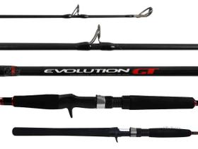 Vara Para Carretilha Marine Sports Evolution GT 6'0" (1,83m) 20-40lbs MS-C601M - Inteiriça Vara Para Carretilha Marine Sports Evolution GT 6'0" (1,83m) 20-40lbs MS-C601M - Inteiriça