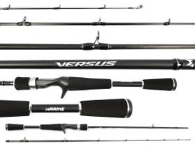 Vara Para Carretilha Marine Sports Versus 5'6" (1,68m) 10-16Lbs - VRS-C562MF - 2 Partes Vara Para Carretilha Marine Sports Versus 5'6" (1,68m) 10-16Lbs - VRS-C562MF - 2 Partes