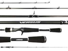 Vara Para Carretilha Marine Sports Versus 6'0" (1,83m) 12-25Lbs - VRS-C601MHF - Inteiriça Vara Para Carretilha Marine Sports Versus 6'0" (1,83m) 12-25Lbs - VRS-C601MHF - Inteiriça