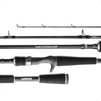 Vara Para Carretilha Marine Versus C562mhf 1,68m 1225lb Pescaria Pesca Pesqueiro Traíra Tucunaré Robalo Tilápia Dourado Vara Para Carretilha Marine Versus C562mhf 1,68m 1225lb Pescaria Pesca Pesqueiro Traíra Tucunaré Robalo Tilápia Dourado