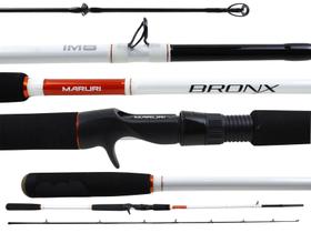 Vara Para Carretilha Maruri Bronx 8'0" (2,40m) 30-60lb BR-C802XH - 2 Partes Vara Para Carretilha Maruri Bronx 8'0" (2,40m) 30-60lb BR-C802XH - 2 Partes