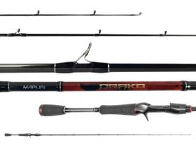 Vara Para Carretilha Maruri Drako 6'0'' (1,83m) 12-25lbs DRA-C25-601H - Inteiriça Vara Para Carretilha Maruri Drako 6'0'' (1,83m) 12-25lbs DRA-C25-601H - Inteiriça