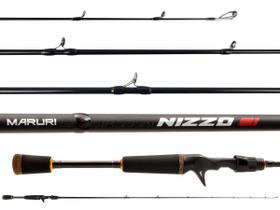 Vara Para Carretilha Maruri Nizzo 6'0" (1,83m) 12-25lbs NIZ-C25-601H - Inteiriça