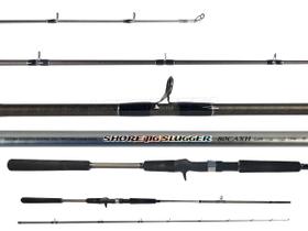 Vara Para Carretilha Maruri Shore Jig Slugger 8'0'' (2,40m) 30-60lbs - 80CAXH - 2 Partes Vara Para Carretilha Maruri Shore Jig Slugger 8'0'' (2,40m) 30-60lbs - 80CAXH - 2 Partes