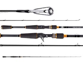 Vara Para Carretilha Maruri Texas 6'3" (1,90m) 12-25lbs TX-C-631H - Inteiriça Vara Para Carretilha Maruri Texas 6'3" (1,90m) 12-25lbs TX-C-631H - Inteiriça