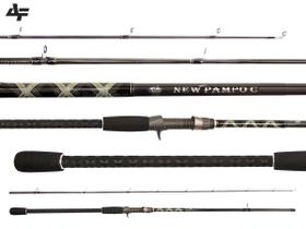 Vara Para Carretilha New Pampo 10'0" (3,00m) 20-50Lb NPC 3002 - 2 Partes Vara Para Carretilha New Pampo 10'0" (3,00m) 20-50Lb NPC 3002 - 2 Partes