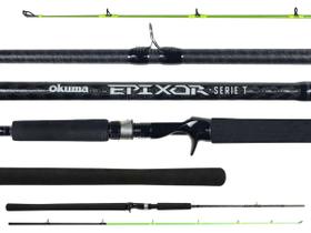 Vara Para Carretilha Okuma Epixor Série T 8'0" (2,40m) 30-60lbs - EPI-C-802XH-FG - 2 Partes