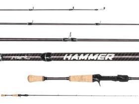 Vara Para Carretilha Saint New Hammer 5'8" (1,73m) 10-25Lbs - 581BC - Inteiriça Vara Para Carretilha Saint New Hammer 5'8" (1,73m) 10-25Lbs - 581BC - Inteiriça