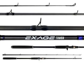 Vara Para Carretilha Shimano Exage Tamba 9'0" (2,70m) 30-60Lbs XAC90XXH - 2 Partes Vara Para Carretilha Shimano Exage Tamba 9'0" (2,70m) 30-60Lbs XAC90XXH - 2 Partes