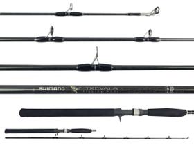 Vara Para Carretilha Shimano Trevala 6'6" (1,98m) 30-80Lbs TVC66M2SA - 2 Partes Vara Para Carretilha Shimano Trevala 6'6" (1,98m) 30-80Lbs TVC66M2SA - 2 Partes