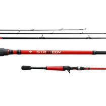 Vara para Carretilha Strategy C661 2,00m 10-25lbs Vermelha - Albatroz Vara para Carretilha Strategy C661 2,00m 10-25lbs Vermelha - Albatroz