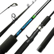 Vara Para Carretilha Tucunare CP-08 1,40mts 8-20lbs Preta 1 Parte - MIG