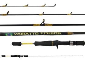 Vara Para Carretilha Yamatto Piapara Carbono 4'6'' (1,40m) 4-14lb YMT1140-CC - Inteiriça Vara Para Carretilha Yamatto Piapara Carbono 4'6'' (1,40m) 4-14lb YMT1140-CC - Inteiriça