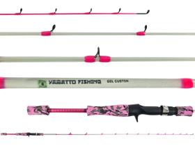 Vara Para Carretilha Yamatto Piapara Gel Custom 3'9'' (1,20m) 3-12lb YMT1120-C - Inteiriça