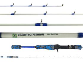 Vara Para Carretilha Yamatto Piapara Gel Custom 4'6'' (1,40m) 3-12lb YMT1140-C - Inteiriça Vara Para Carretilha Yamatto Piapara Gel Custom 4'6'' (1,40m) 3-12lb YMT1140-C - Inteiriça