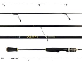 Vara Para Molinete Albatroz Aion Solid Carbon 5'6" (1,68m) 8-17lbs S168 - Inteiriça Vara Para Molinete Albatroz Aion Solid Carbon 5'6" (1,68m) 8-17lbs S168 - Inteiriça