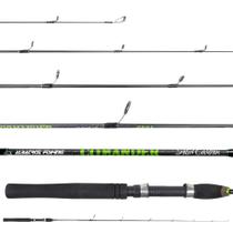 Vara Para Molinete Albatroz Comander Carbon Solid S VIII 6'6" (1,98m) 20-40Lbs - S661 - Inteiriça