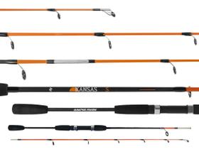 Vara Para Molinete Albatroz Kansas 6'0" (1,80m) 15-25lbs S1802 - 2 Partes