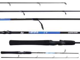 Vara Para Molinete Albatroz Safira 5'6" (1,68m) 8-17Lbs SI562 - 2 Partes