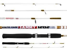 Vara Para Molinete Albatroz Sammy 3'9" (1,20m) 4-12Lbs 1202 - 2 Partes Vara Para Molinete Albatroz Sammy 3'9" (1,20m) 4-12Lbs 1202 - 2 Partes
