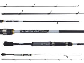 Vara Para Molinete Albatroz Topaz Color Edition 5'6" (1,68m) 6-12lbs S562 - 2 Partes