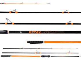 Vara Para Molinete Albatroz Vital Surf Hybrid 13'0" (3,90m) 100-250g 3903 - 3 Partes