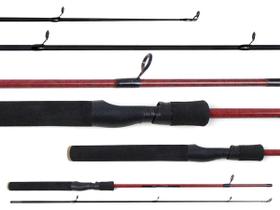 Vara Para Molinete Cmik 80% Carbono 9'0" (2,70m) 25-40lbs - 2 Partes Vara Para Molinete Cmik 80% Carbono 9'0" (2,70m) 25-40lbs - 2 Partes