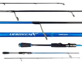 Vara Para Molinete Daisen Hariken X 5'10" (1,78m) 7-14lbs HXS-5102ML - 2 Partes