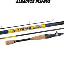 Vara Para Molinete De Pesca Carbono Albatroz Topaz 1,68m 12lbs Ação Média