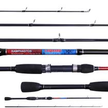 Vara Para Molinete Lamazon Ramphastos 5'6" (1,68m) 7-17lbs S562M - 2 Partes Vara Para Molinete Lamazon Ramphastos 5'6" (1,68m) 7-17lbs S562M - 2 Partes