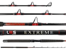 Vara Para Molinete Lumis Extreme 6'0" (1,83m) 100-200Lbs XTC602001 - Inteiriça Vara Para Molinete Lumis Extreme 6'0" (1,83m) 100-200Lbs XTC602001 - Inteiriça