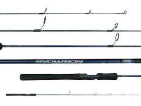 Vara Para Molinete Marine Sports Evolution 6'0" (1,83m) 15-30lbs MS-S601MH - Inteiriça Vara Para Molinete Marine Sports Evolution 6'0" (1,83m) 15-30lbs MS-S601MH - Inteiriça