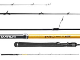 Vara Para Molinete Maruri Pro Carbon FG 5'6'' (1,68m) 6-12lbs PFG-S12-561L - Inteiriça Vara Para Molinete Maruri Pro Carbon FG 5'6'' (1,68m) 6-12lbs PFG-S12-561L - Inteiriça