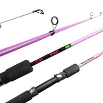 Vara Para Molinete Piau MP-07 1,30mts 6-12lbs Rosa - Mig
