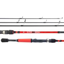 Vara para Molinete Strategy S581 1,74m 6-12lbs Vermelha - Albatroz Vara para Molinete Strategy S581 1,74m 6-12lbs Vermelha - Albatroz