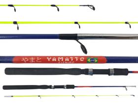 Vara Para Molinete Yamatto Piapara IKA 6'0'' (1,80m) 5-10lb YMT2180M - 2 Partes Vara Para Molinete Yamatto Piapara IKA 6'0'' (1,80m) 5-10lb YMT2180M - 2 Partes