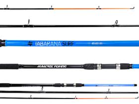 Vara Para Pesca de Praia Albatroz Tabarana Surf 13'0" (3,90m) 40-60Lbs 3903 - 3 Partes