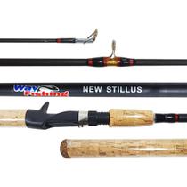 Vara Para Pesqueiro Carretilha Way Fishing Stillus 2101 2,10m 20-40Lbs Inteiriça Vara Para Pesqueiro Carretilha Way Fishing Stillus 2101 2,10m 20-40Lbs Inteiriça