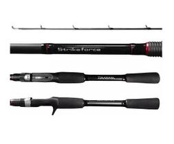 Vara Pesca Carretilha Daiwa Strikeforce 1,68m 8-17 Libras SF562MRB-BR Vara Pesca Carretilha Daiwa Strikeforce 1,68m 8-17 Libras SF562MRB-BR