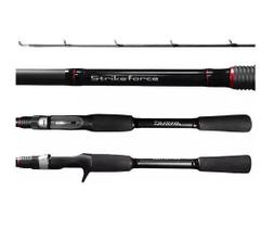 Vara Pesca Carretilha Daiwa Strikeforce 1,68mt 12-25 Libras SF562MHRB-BR