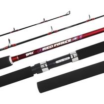 Vara Pesca Carretilha Extra Pesada Rapala Red Force 180XH 1,80m 60Lb Inteiriça