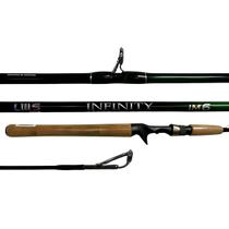 Vara Pesca Carretilha Lumis Infinity Carbon IM6 Cast 6.0 1,83m 20-40Lb Inteiriça