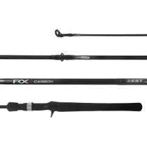 Vara Pesca Carretilha MS Zest Fox C601MH 1,83m 25Lbs Fibra de Carbono Inteiriça