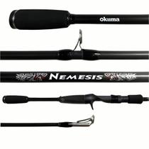 Vara Pesca Carretilha Okuma Nemesis Carbono 6'0" 1,83m 6-12 Lbs Inteiriça